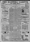 Hanwell Gazette and Brentford Observer Saturday 08 June 1912 Page 1