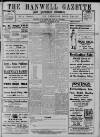 Hanwell Gazette and Brentford Observer Saturday 16 November 1912 Page 1