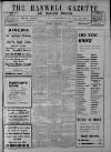 Hanwell Gazette and Brentford Observer Saturday 13 September 1913 Page 1