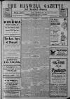 Hanwell Gazette and Brentford Observer Saturday 01 November 1913 Page 1