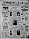 Hanwell Gazette and Brentford Observer Saturday 07 October 1916 Page 1