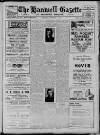 Hanwell Gazette and Brentford Observer Saturday 15 September 1917 Page 1