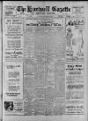 Hanwell Gazette and Brentford Observer Saturday 29 October 1921 Page 1