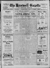 Hanwell Gazette and Brentford Observer Saturday 21 January 1922 Page 1