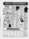 Bedworth Echo Thursday 02 November 1989 Page 14