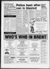 Brent Leader Thursday 12 March 1992 Page 6