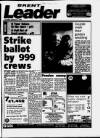 Brent Leader Thursday 21 October 1993 Page 1