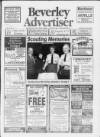 Beverley Advertiser Friday 30 April 1993 Page 1