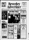 Beverley Advertiser Friday 28 April 1995 Page 1