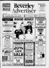 Beverley Advertiser Friday 28 July 1995 Page 1