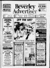 Beverley Advertiser Friday 11 August 1995 Page 1