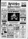Beverley Advertiser Friday 06 December 1996 Page 1