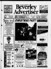 Beverley Advertiser Friday 12 December 1997 Page 1