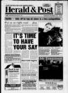 East Cleveland Herald & Post Wednesday 02 September 1992 Page 1
