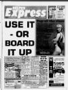 Belper Express Thursday 08 August 1991 Page 1