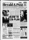 Stockton & Billingham Herald & Post Wednesday 03 October 1990 Page 1