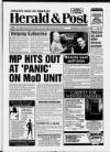 Stockton & Billingham Herald & Post Wednesday 31 October 1990 Page 1