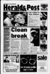Stockton & Billingham Herald & Post Wednesday 07 January 1998 Page 1
