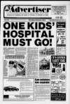 Salford Advertiser Thursday 29 October 1992 Page 1