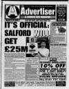 Salford Advertiser Thursday 15 July 1999 Page 1