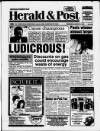 Middlesbrough Herald & Post Wednesday 21 March 1990 Page 1