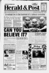 Middlesbrough Herald & Post Wednesday 28 October 1992 Page 1
