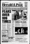Middlesbrough Herald & Post Wednesday 04 October 1995 Page 1