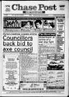 Burntwood Post Thursday 30 August 1990 Page 1