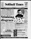 Solihull Times Friday 06 March 1992 Page 1