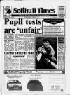 Solihull Times Friday 12 February 1993 Page 1