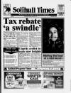 Solihull Times Friday 05 March 1993 Page 1