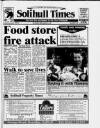 Solihull Times Friday 19 March 1993 Page 1