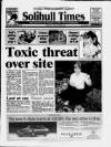 Solihull Times Friday 03 September 1993 Page 1