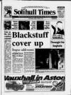 Solihull Times Friday 08 October 1993 Page 1