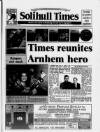 Solihull Times Friday 22 October 1993 Page 1