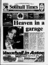 Solihull Times Friday 29 October 1993 Page 1