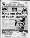 Solihull Times Friday 18 February 1994 Page 1