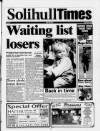 Solihull Times Friday 19 May 1995 Page 1