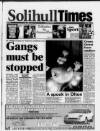 Solihull Times Friday 27 October 1995 Page 1