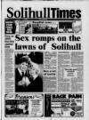 Solihull Times Friday 19 January 1996 Page 1