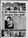 Solihull Times Friday 26 January 1996 Page 1