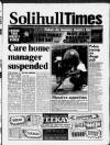 Solihull Times Friday 23 May 1997 Page 1