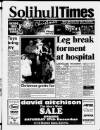 Solihull Times Friday 26 December 1997 Page 3