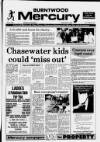 Burntwood Mercury Friday 27 April 1990 Page 1