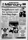 Burntwood Mercury Friday 22 June 1990 Page 1