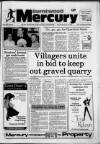 Burntwood Mercury Thursday 24 September 1992 Page 1