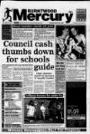 Burntwood Mercury Thursday 14 March 1996 Page 1