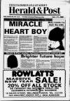 Wellingborough & Rushden Herald & Post Friday 29 December 1989 Page 1