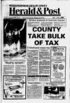 Wellingborough & Rushden Herald & Post Thursday 15 February 1990 Page 1