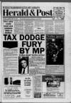 Wellingborough & Rushden Herald & Post Thursday 26 April 1990 Page 1